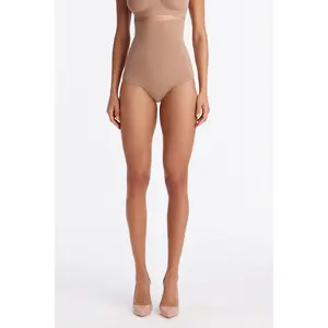 Nova Sculpt Seamless Strong Compression High Waisted Brief - Nude