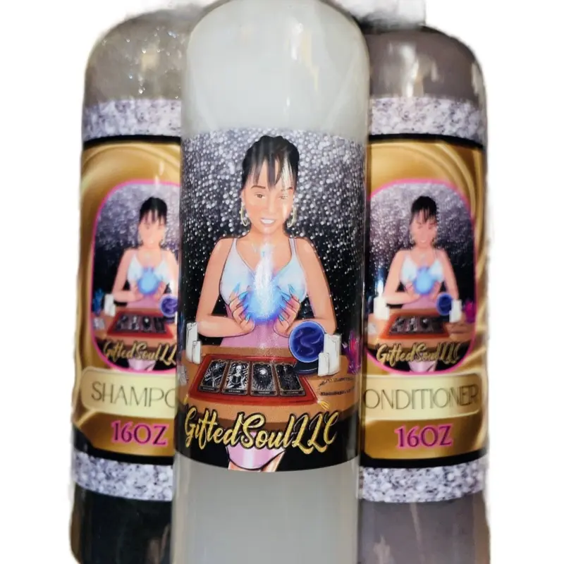 Gifted Soul LLC Organic Shampoo 160 oz & Conditioner 160 oz - Cleanser with Comfort