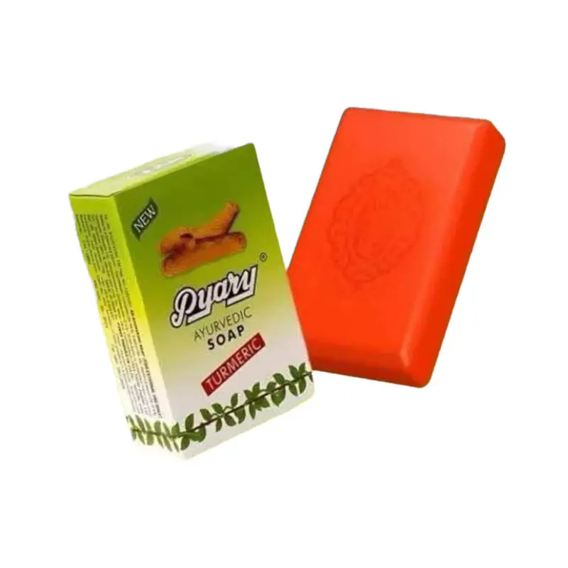 Ayurvedic Soap with Turmeric & Natural Oils – Gentle Herbal Cleanser for Healthy, Radiant Skin – Free from Animal Fat – 75g Bar