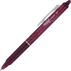 Uni-Ball PIL15131 FriXion Erasable Gel Pen, Burgundy - Pack of 12