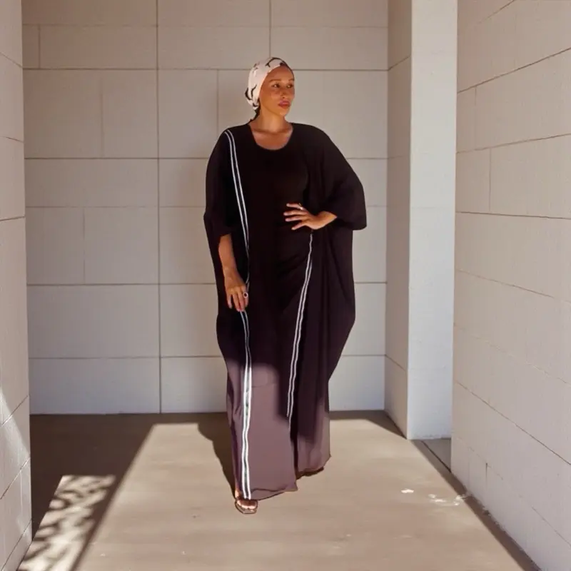 Sport Mode Abaya Set
