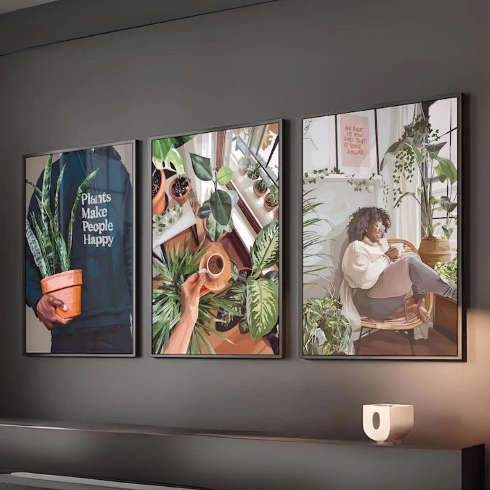 Vintage Black Woman Graphic Multi-Piece Photo Prints Set - 8x12,12x18,16x24,24x36,27x40 In Paper Tape-Hand-Mounted Posters, Classic Prints, Creative Design Printing for Bedroom Decor, Above Bed Wall Decoration