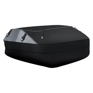 Garvee Car Rooftop Cargo Carrier 41"x35"x18" Foldable Waterproof Luggage Bag with Lock and 6 Reinforced Straps for SUV, Truck, and Car Roof Rack Storage