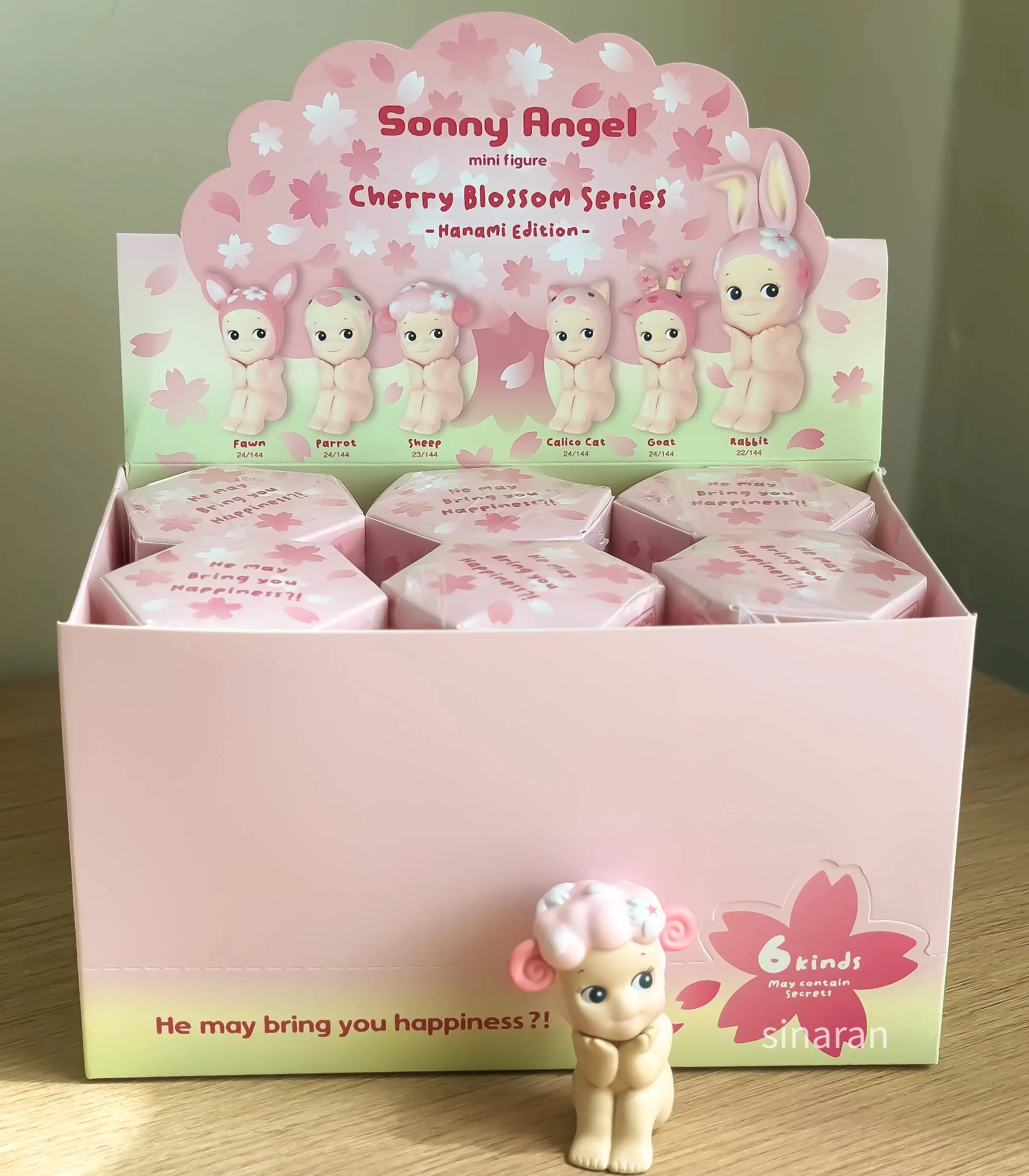 Sonny Angel Collection – Cherry Blossom Series - Hanami Edition Limited Kawaii Mini Figures | Cute Mystery Collectible Gift