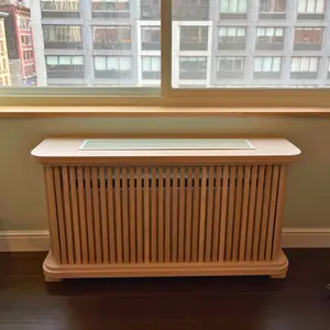 Custom Oak Wood Radiator Cover in NYC for Perfect Fit