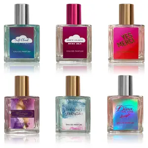 6-Pack Travel Roll-On Perfume Set 0.51 fl.oz For Women Long Lasting Fragrance Perfume Collection - Diverse Scents & Elegant Bottles - Perfect Gift Set