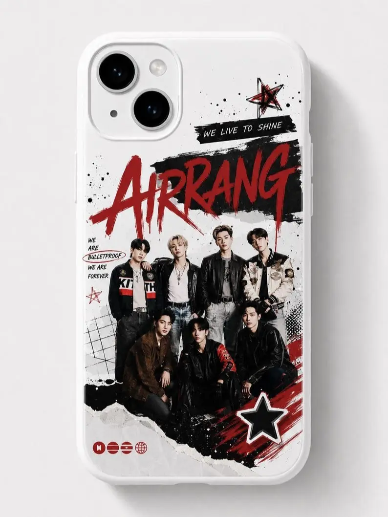 Korean Pop Inspired Phone Case for iPhone 17e, 16, 15, 14, 13, 12