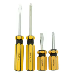 WorldWide Sales Online Tool Essentials 4pc Screwdriver Set Slotted and Phillips 1.5" and 3"