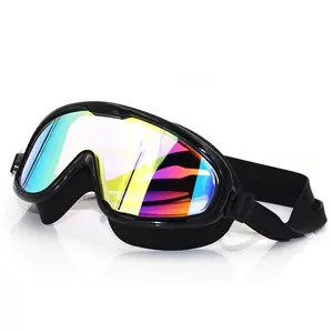 1 Pair Anti-fog Swimming Goggles, Large Frame Swim Goggles, Waterproof Diving Goggles For Adult Men & Women, Swim Glasses