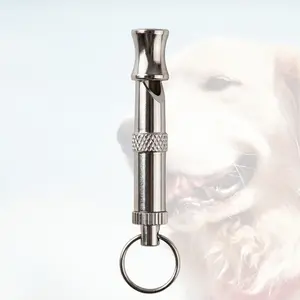 1pcs High Frequency Soundwave Technology Pet Training Whistle, Portable Dog Training Whistle with Adjustable Sound
