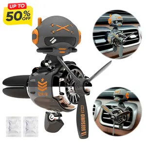 Airplane Pilot Car Fresheners Vent Clip Air Outlet Aromatherapy Ornament Car Fragrance Diffuser Gifts for Him Her Friends Families NEW