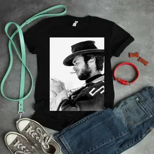 Clint Eastwood Smoking  T-Shirt