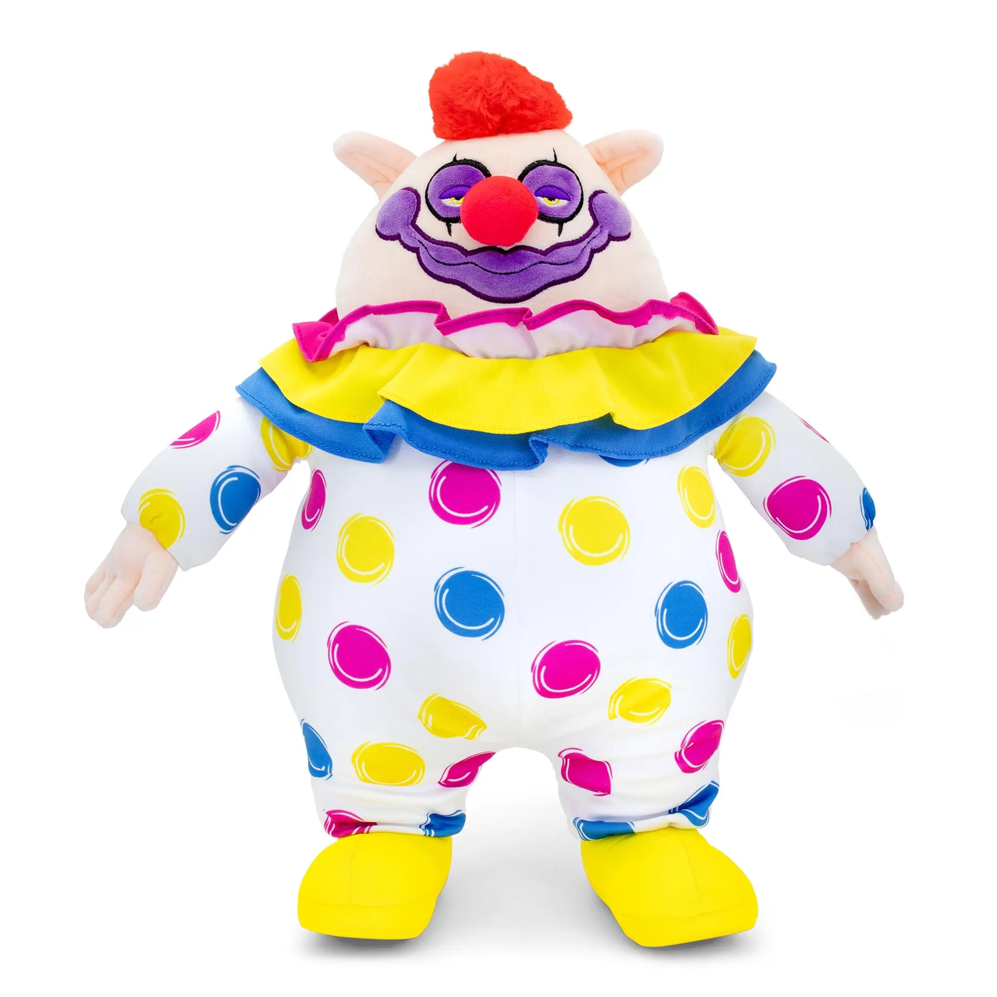 Killer Klowns From Outer Space 14-Inch Fatso Collector Plush Toy, Soft Cuddly Gift, Stuffed Animal Collectibles, Character Plush Stuffed Toys