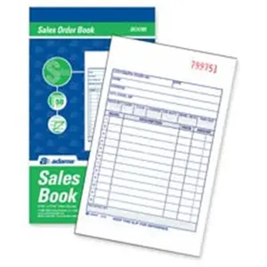 Adams Business Forms  Sales Order Book- 2-Part- 4-.19in.x7-.19in.