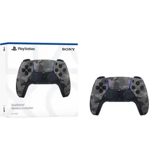 Sony PlayStation 5 DualSense Wireless Controller, Haptic Feedback Adaptive Triggers - Gray Camouflage