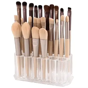 1pc Makeup Brush Holder, Nail Polish Storage Box, Cosmetic Display Storage Box, Makeup Box Organizer