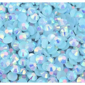Baby Powder Blue AB Jelly Rhinestones