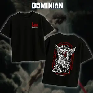 [ DOMINIAN ] Heckler & Koch Saint Michael T-Shirt/Hoodie Casual 100% Cotton, Army Military Menswear, Gun Shirt Tactical Gear, Veteran Shirt, Good Graphic Shirt, Made In USA.