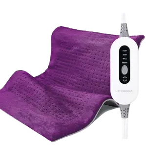 PainAway Graphene Tech Heating Pad – 17"x33" Soft Flannel Heating Blanket for Back, 4 Heat Levels, Auto Shut-Off, Machine Washable | Great Christmas Gift for Mom/Dad
