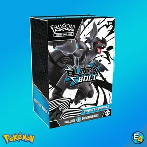 Pokémon Black Bolt Booster Bundle - Includes 6 Black Bolt Booster Packs