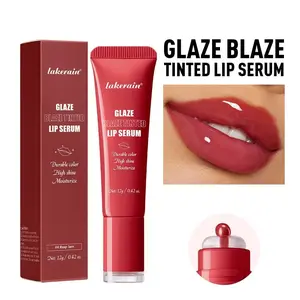Peptide Color Essence Lip Oil Gloss Lipgloss, Moisturizing Hydrating Plumping Lips, Long-Lasting High Shine Glossy, Perfect Gift for Women, Moisturize