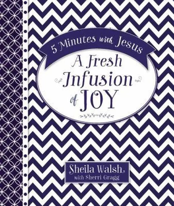 USED Book - 5 Minutes with Jesus, a Fresh Infusion of Joy: Quick Daily Devotions for Busy Lives (a 50-Day Devotional) by Walsh, Sheila (Hardcover) - english