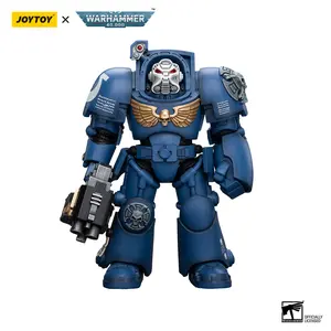 JOYTOY  Warhammer  40000  1/18  Action Figure Ultramarines Terminator Squad Terminator with Storm Bolter JT9930