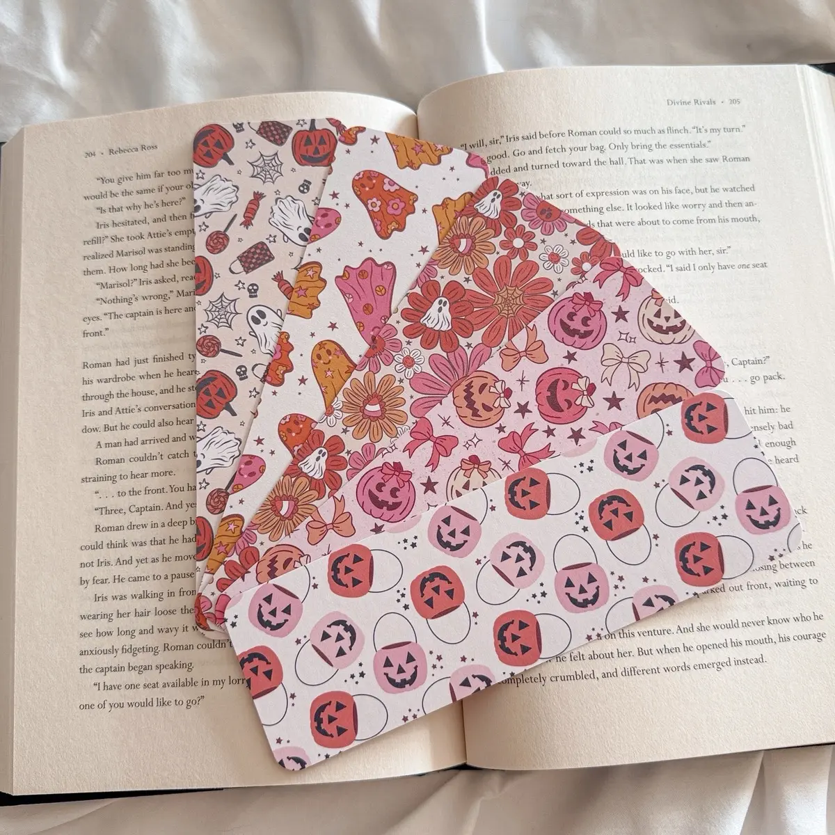 Holographic Halloween Bookmarks Holographic Halloween Bookmarks