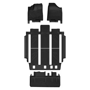 Lasfit fit for 2013-2020 Toyota Sienna 7-seater Floor Mats & Cargo Mat, Fit Fixed center console Only, Not Fit Power Folding 3rd Row or Sliding center Console