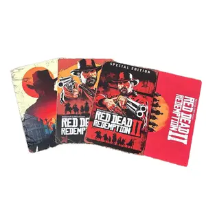 Red Dead Redemption 2 Metal Wall Art - Western Gaming Decor for Home or Office - Hanging Ornaments Hangable Decoration