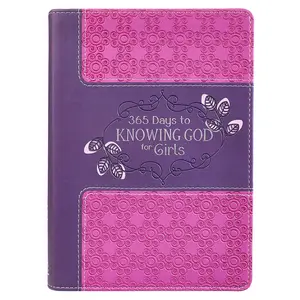 365 Days to Knowing God for Girls Devotional Daily Action Daily Verses Luxleather