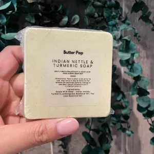Tumeric & Indian Nettle Acne, Brightening Soap natural skincare