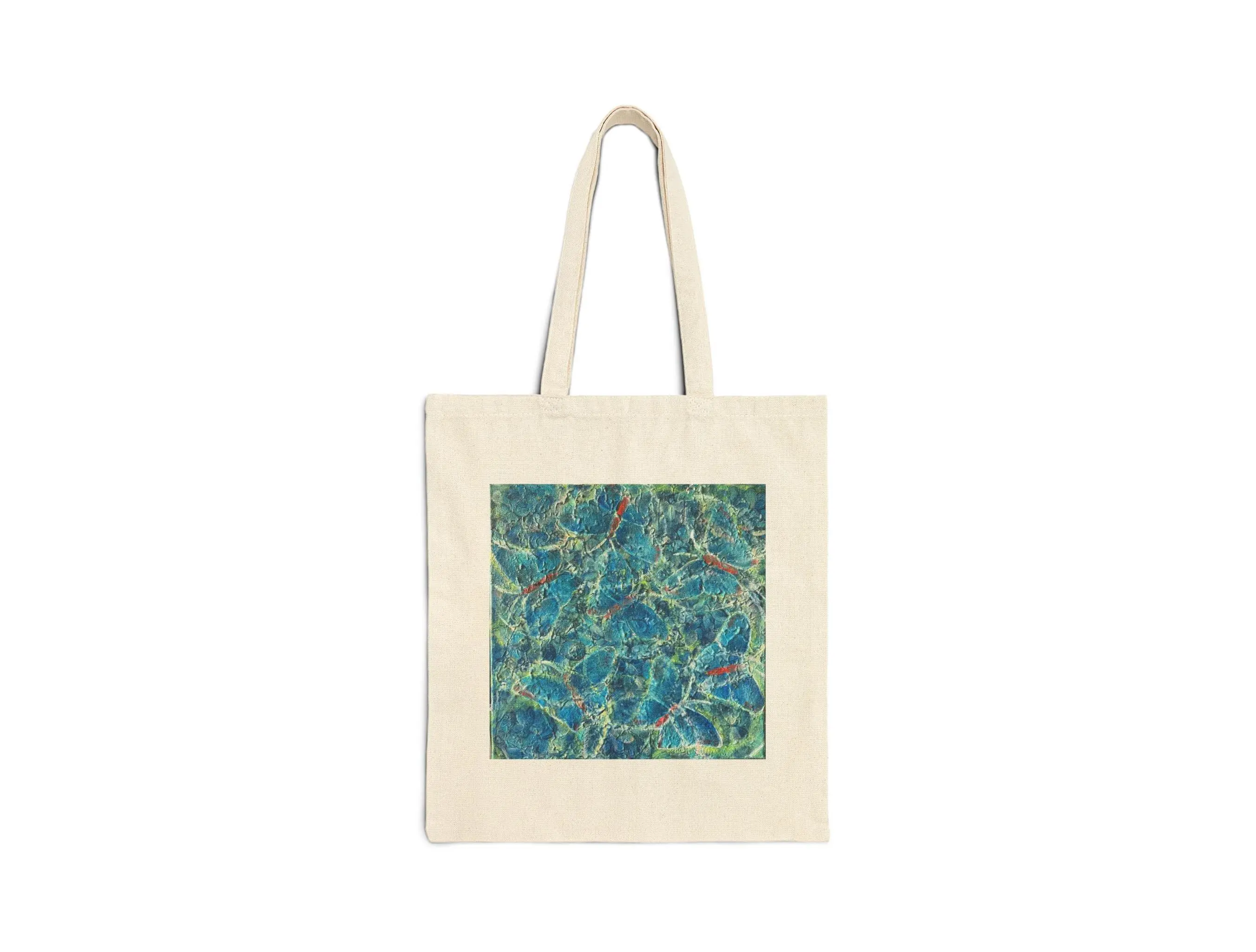 Blue Butterflies Tote Bag