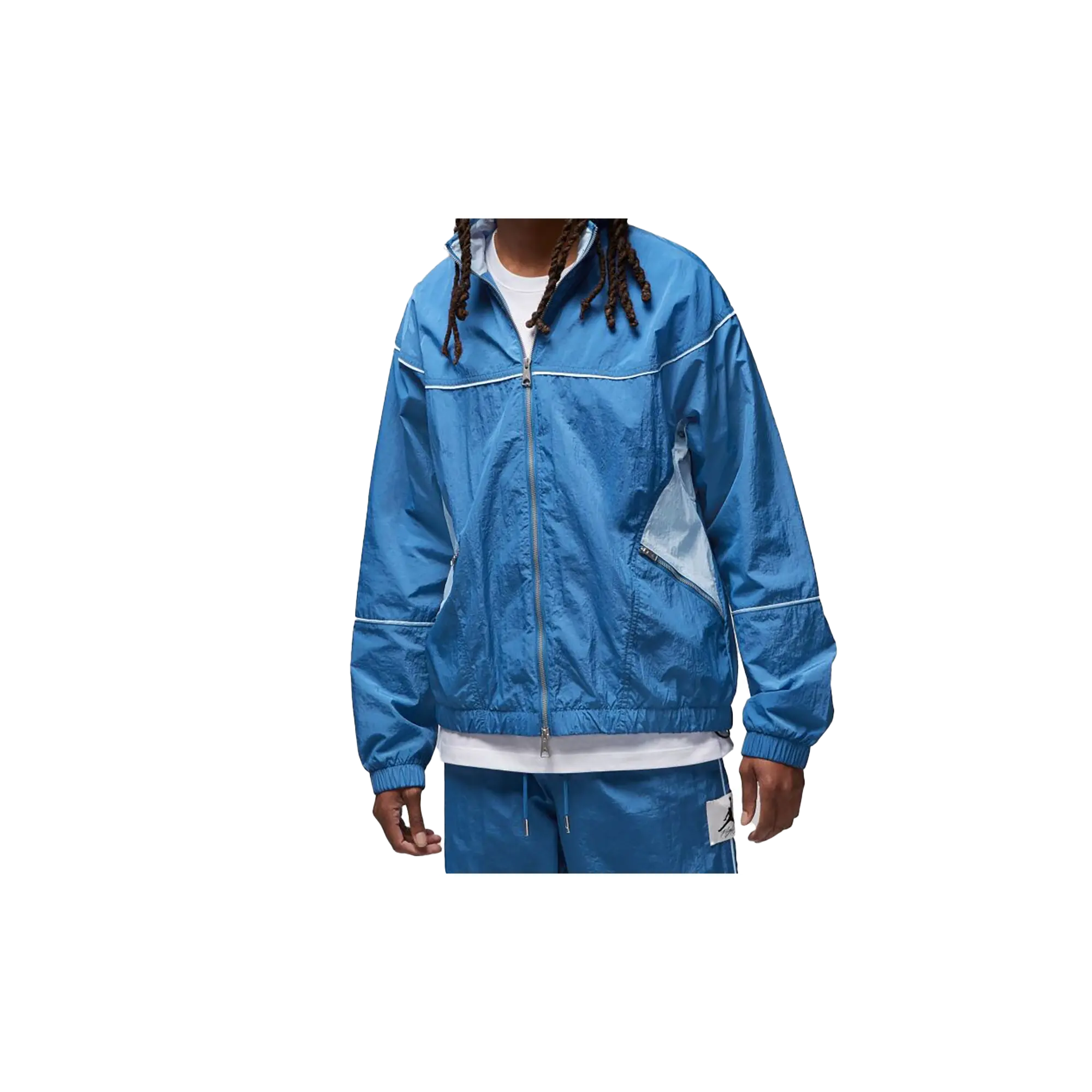 Air Jordan Essentials Flight Track Jacket "Blue" DV7624 485