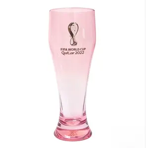 Coinless Cup Qatar World Cup Commemorative Beer Cup Football Event Collectible Beer Cup