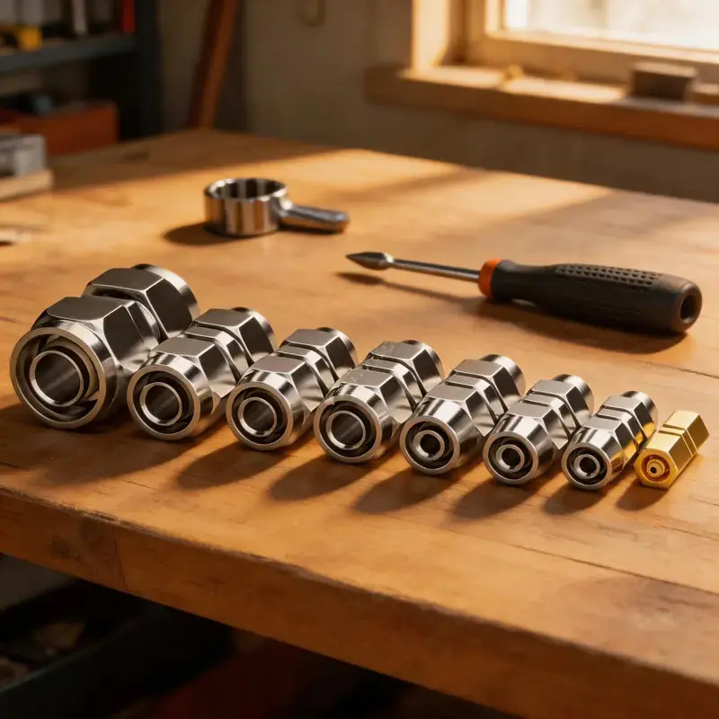 Radiaint Straight Air Line Fittings for Truck, Heavy Duty Push in Pneumatic Connectors, High Temperature Tubing Quick Joint (4-16mm), Industrial Quick Coupler, Quick Couplers hose adapter