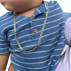 High Quality Cuban Chain no green skin durable jewelry