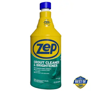 Zep Industrial Grout Cleaner and Brightener - 32 oz  ZU104632 - Deep Cleaning Pro Formula