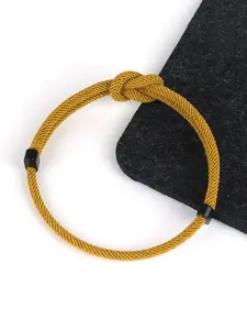 Adjustable Nylon Survival Bracelet for Men, Outdoor Knot Rope Hand Chain, Adjustable Bracelets, Casual Style Wristband for All Seasons, Minimalist Design, Rope Link Bracelet
