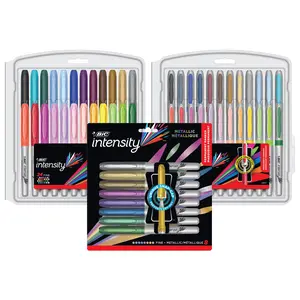 56-Count，Intensity Permanent Marker Bundle, Assorted Tips and Colors