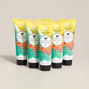 Water Flowers & Sea Salt Goat Milk Hand Cream, Set of 6