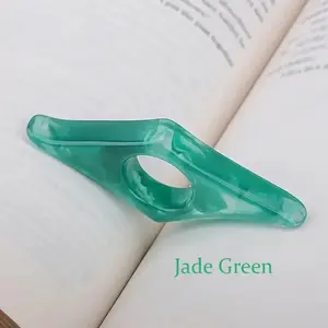 Creative Thumb Page Holder, Portable Reading Finger Clip, Lightweight Book Accessory, Practical Reading Aid for Daily Reading