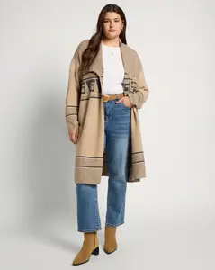 Plus Size Canyon Duster Cardigan