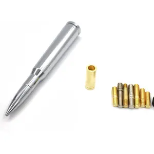 Stubby Antenna mast 50 Cal Fit for car Track Antenna Delete Replacement, Ford F150 F250 F350 RAM 1500 2500 GMC Denali Chevy Pick-up