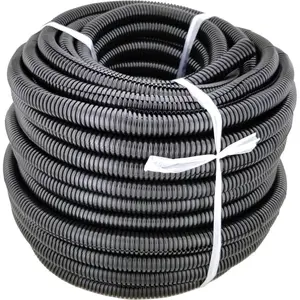 Wire Loom - 1/2 Inch x 50 Ft Split  Sleeves for Industrial Electrical Wires - High Temperature  Conduit