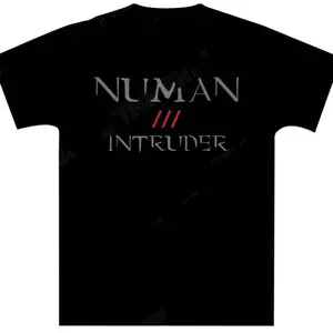 Gary Numan LOGO T-Shirt  NEW S TO 5XL Cotton T Shirt men 9