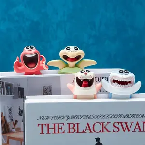 3D Ocean Cartoon Animal Design Bookmark, 1 Count Cute Bookmark for Teens Boys and Girls Students, Reading Bookmark for Home School Office