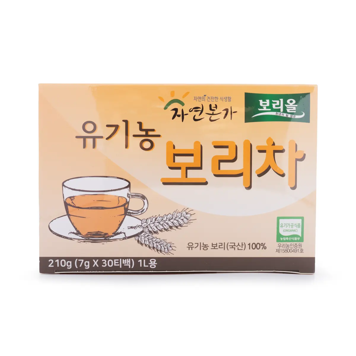 Jeollanam-do Barley Tea 30 bags 1 box