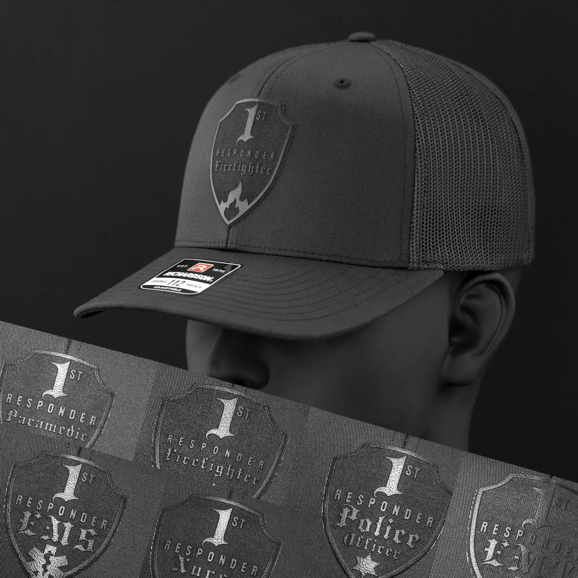First Responder Edition Hat. Police, Firefighter, EMS, Paramedic, Nurse and more!
