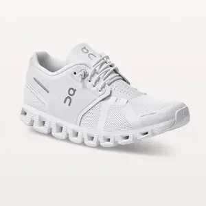 On Women's Cloud 5 Running Shoes, All White - Full Size